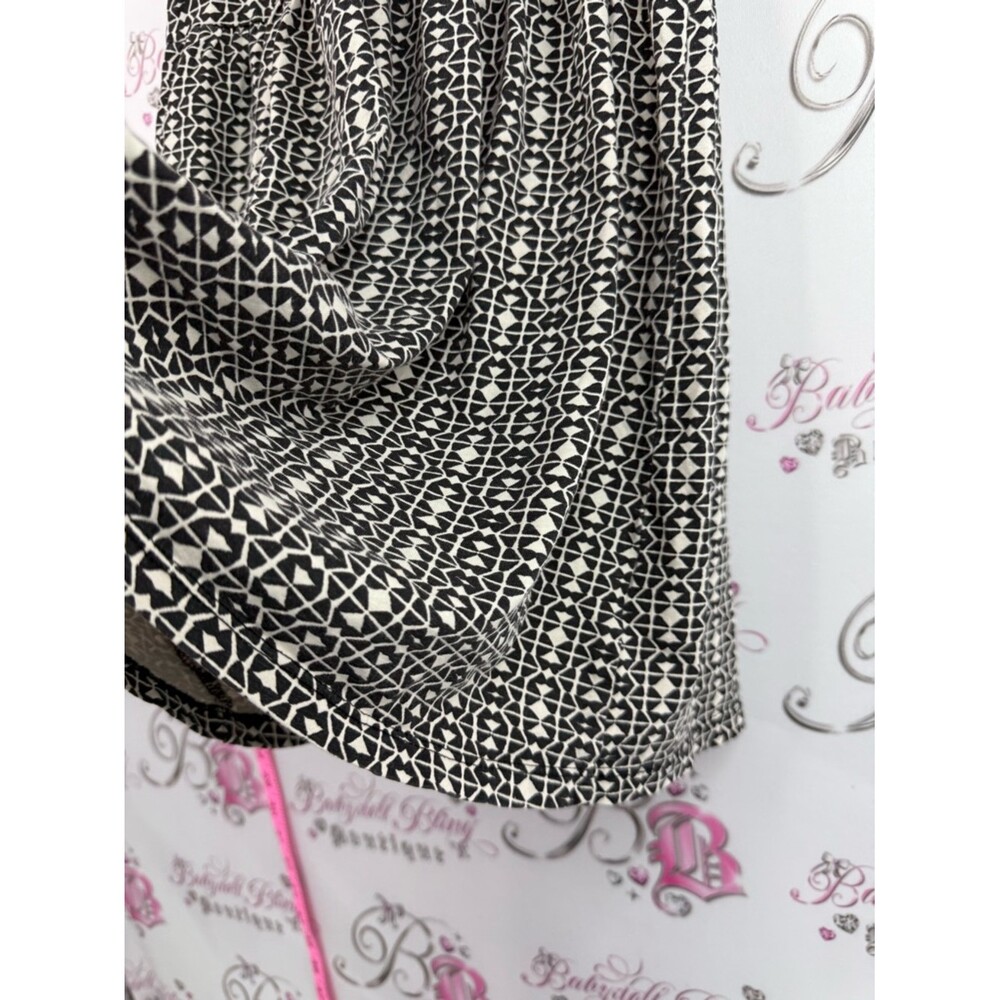 H&M dress girls Black and White Geometric Sleeveless Girls Dress - Picture 4 of 8